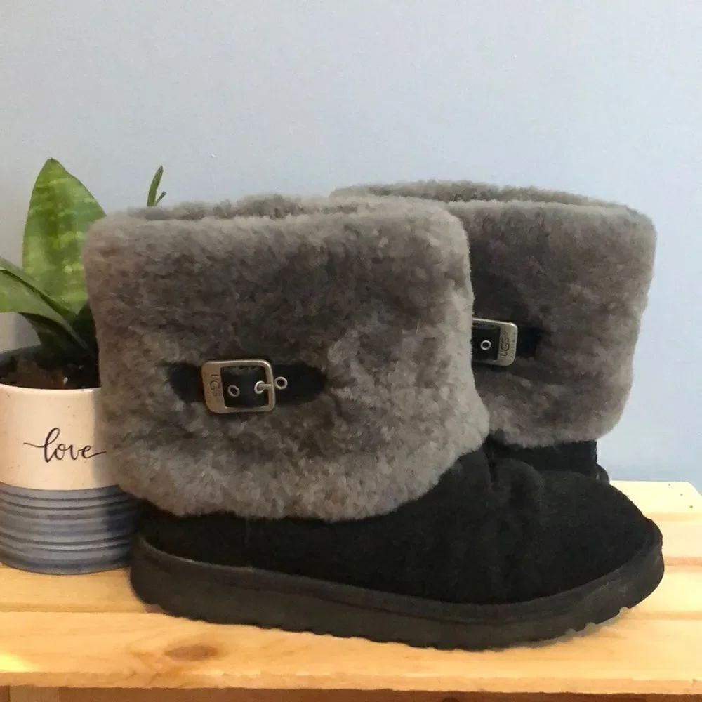 SALE 🏦 EUC UGG 1001672 Black/Grey